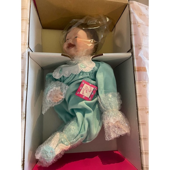 NIB Ashton Drake "My First Tooth" Porcelain Doll - Picture 2 of 7